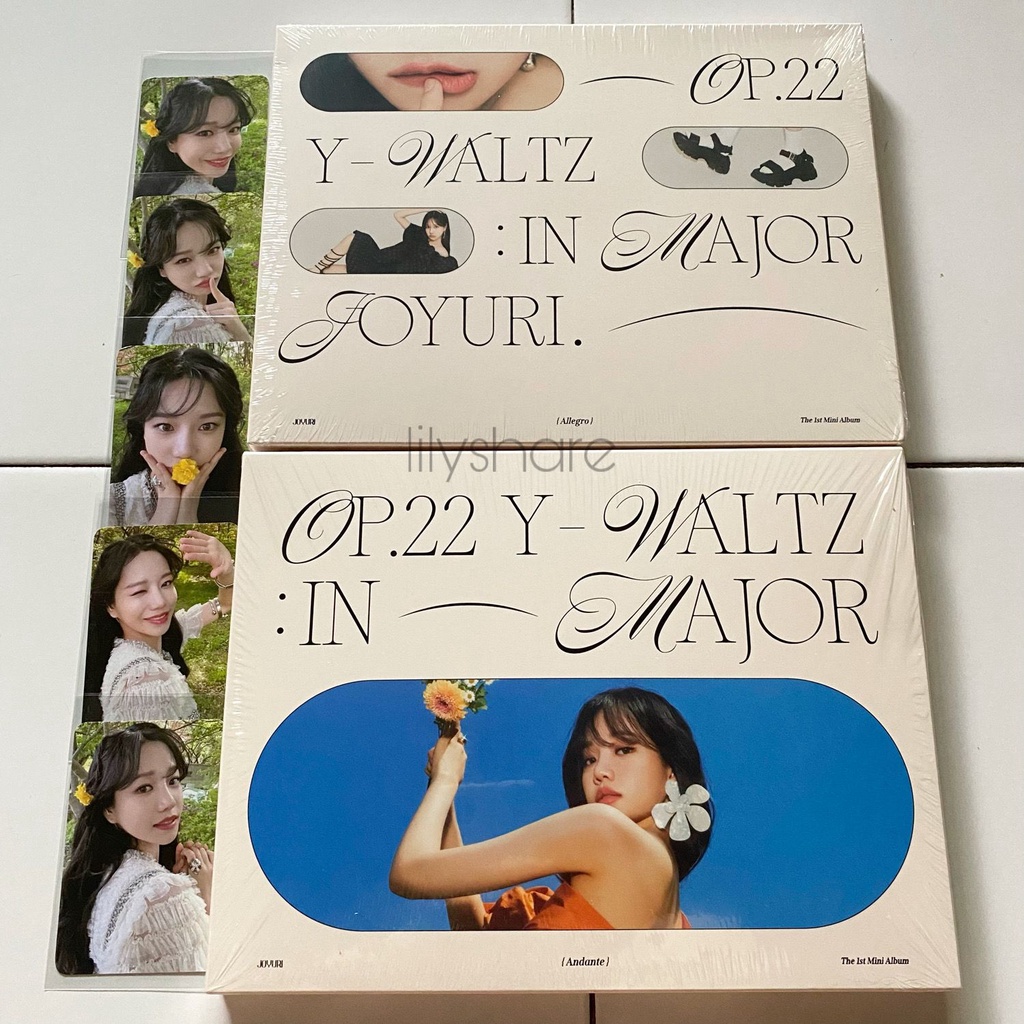 JO YURI - 1st Mini Album [Op.22 Y-Waltz : in Major]