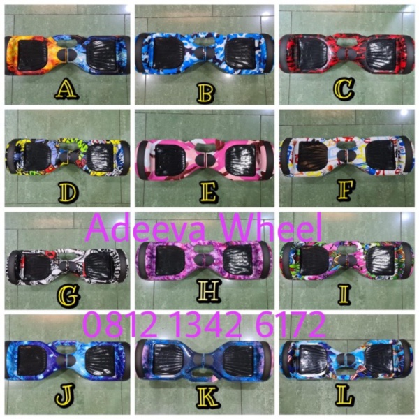 Unik Smart Balance 6.5 Inch Bluetooth  Hoverboard  Smart Balance Wheel - J Diskon