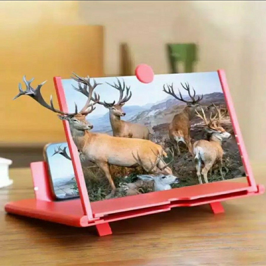 LAYAR PEMBESAR HP KACA PEMBESAR F3 12 INCH - ENLARGED SCREEN MOBILE PHONE - zr