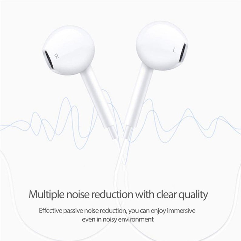 Add to Wish List Earphone Kabel Untuk Ponsel11 12 13 Pro 87 plus 6 xs max Headphone Dengan Mikrofon hd headset stereo Tipe-c headset 3.5mm Untuk samsung