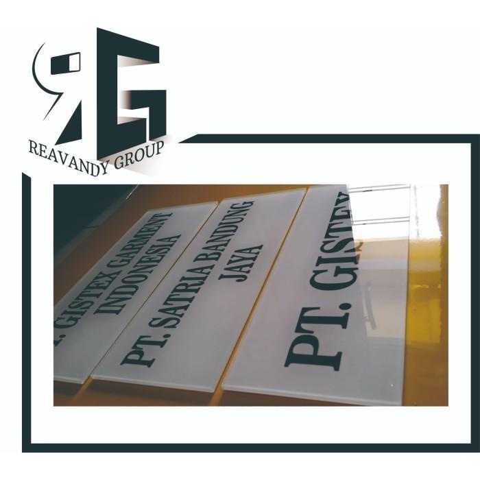 

Papan | Papan Nama / Plang Kantor, Perusahaan, Toko / Custom Sign