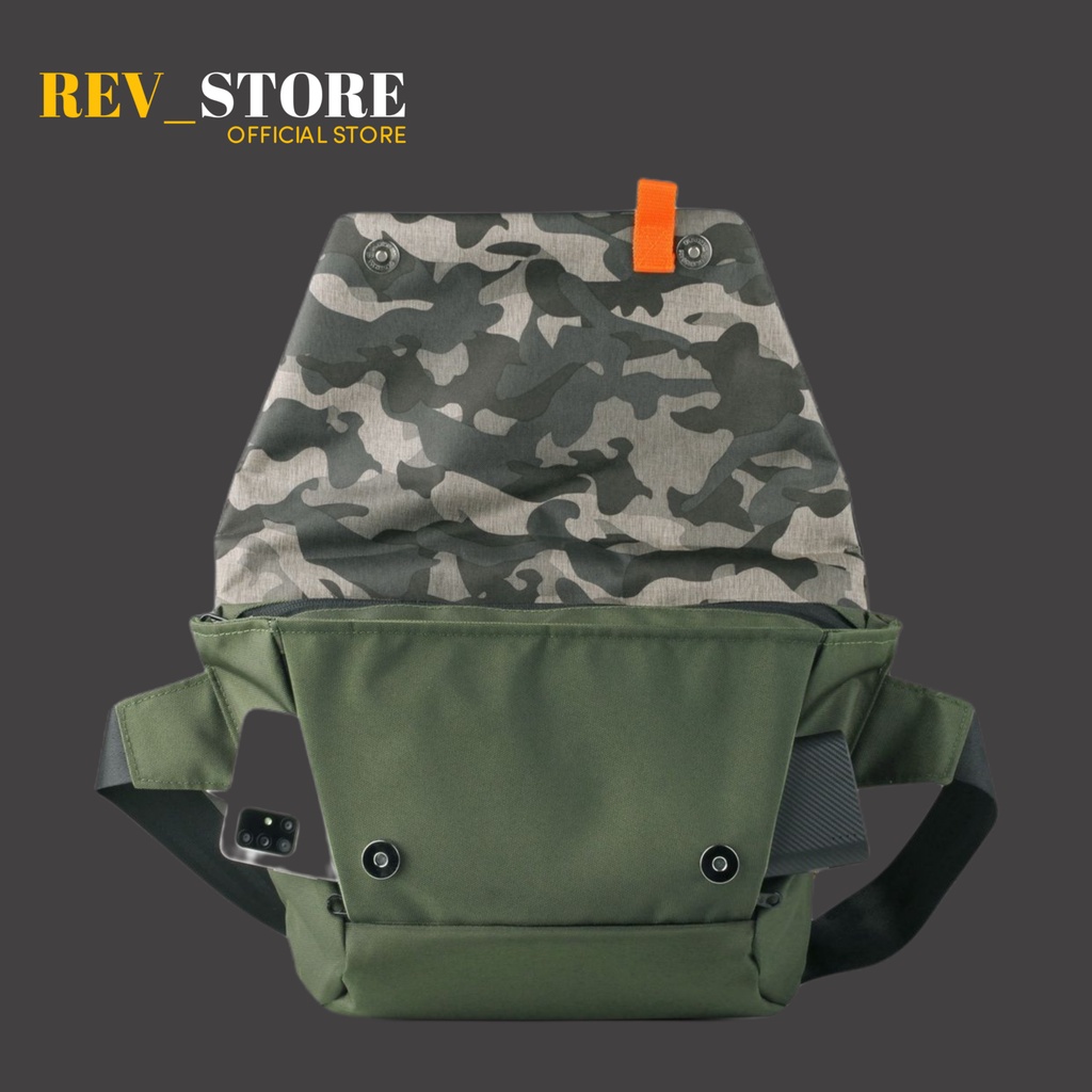 Tas Selempang Shoulder Bag Pria ALPHA - Waist Bag Pria Distro Kombinasi