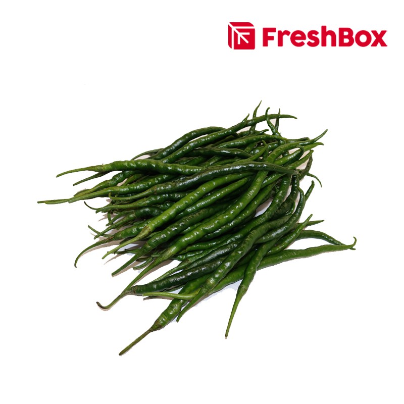 

Cabai Hijau Keriting 250gr FreshBox