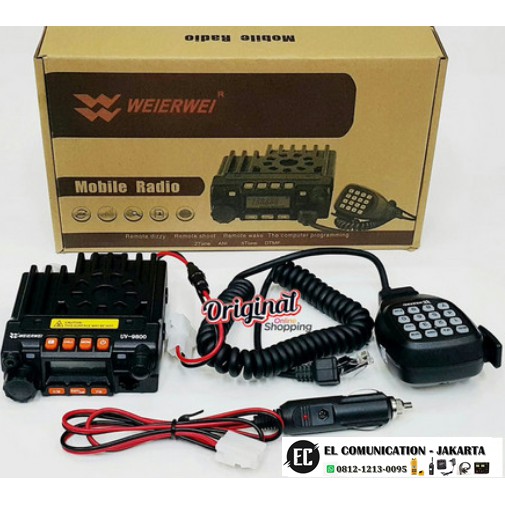 RIG MINI DUALBAND WEIRWEI VEV UV 9800 -RIG MINI WEIRWEI UV9800 UV-9800