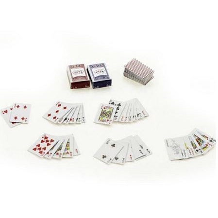 Pocker Card Miniature - Miniatur Kartu Poker