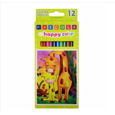 

Pensil Warna Pascola Happy Colour Pencil 12 Long