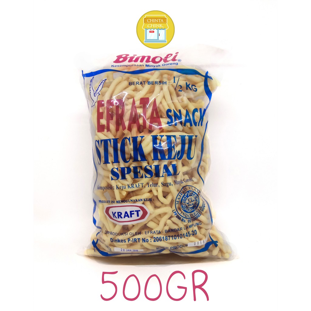 

Stik Keju Kraft Efrata Kemasan Besar 500g