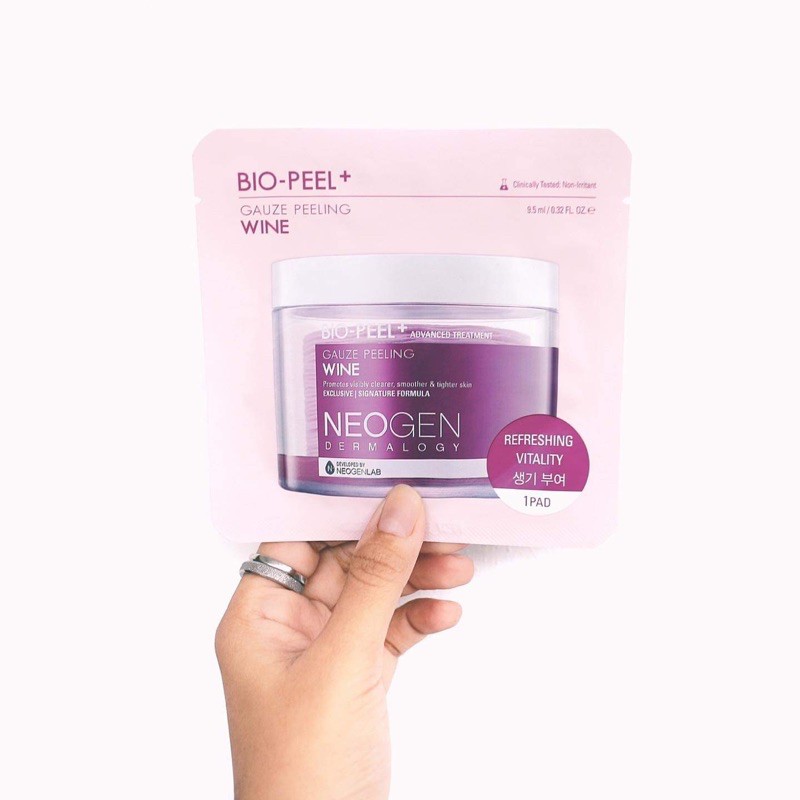 SALE NEOGEN DERMALOGY BIO PEEL GAUZE PEELING WINE