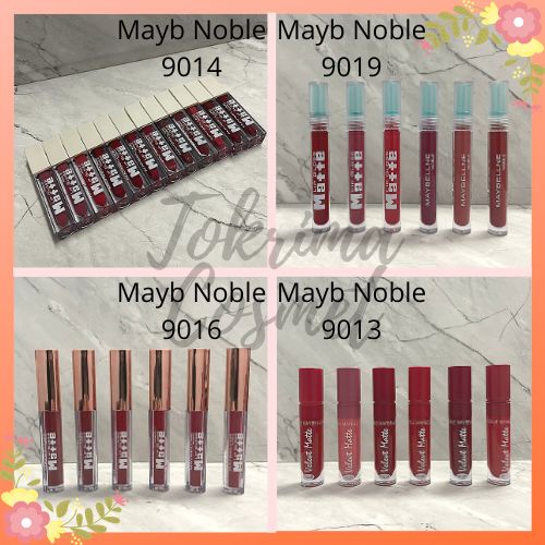 [LUSINAN] Lipgloss Maybelline Matte 24Hr / TOKRIMACOSMET