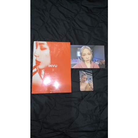 Photocard Preorder Benefit POB Taeyeon INVU album mecima