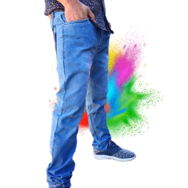 celana panjang pria/jeans/levis BLACKFIELD warna BIRU MUDA