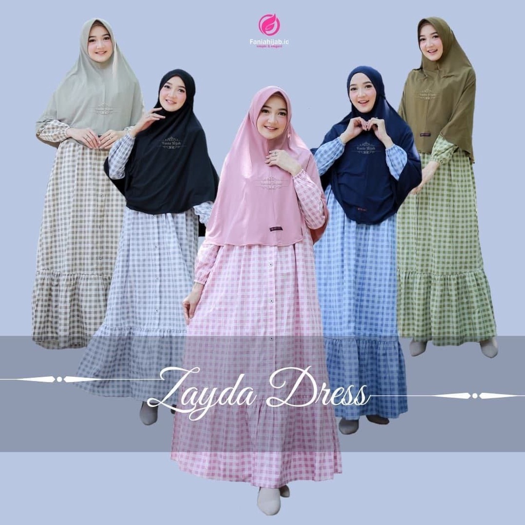 Zayda Dress Fania Hijab