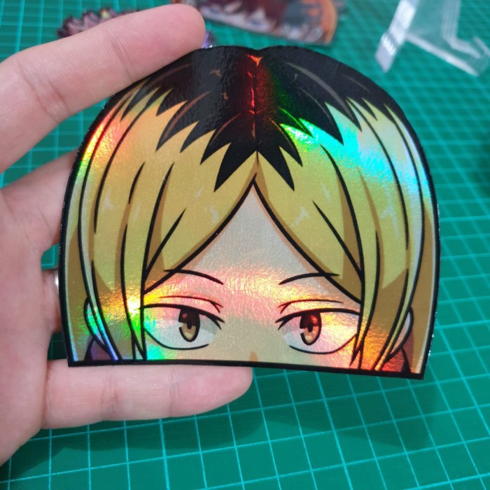 

Sticker Hologram Anime - PSH234 - Besar - Haikyuu - Kenma