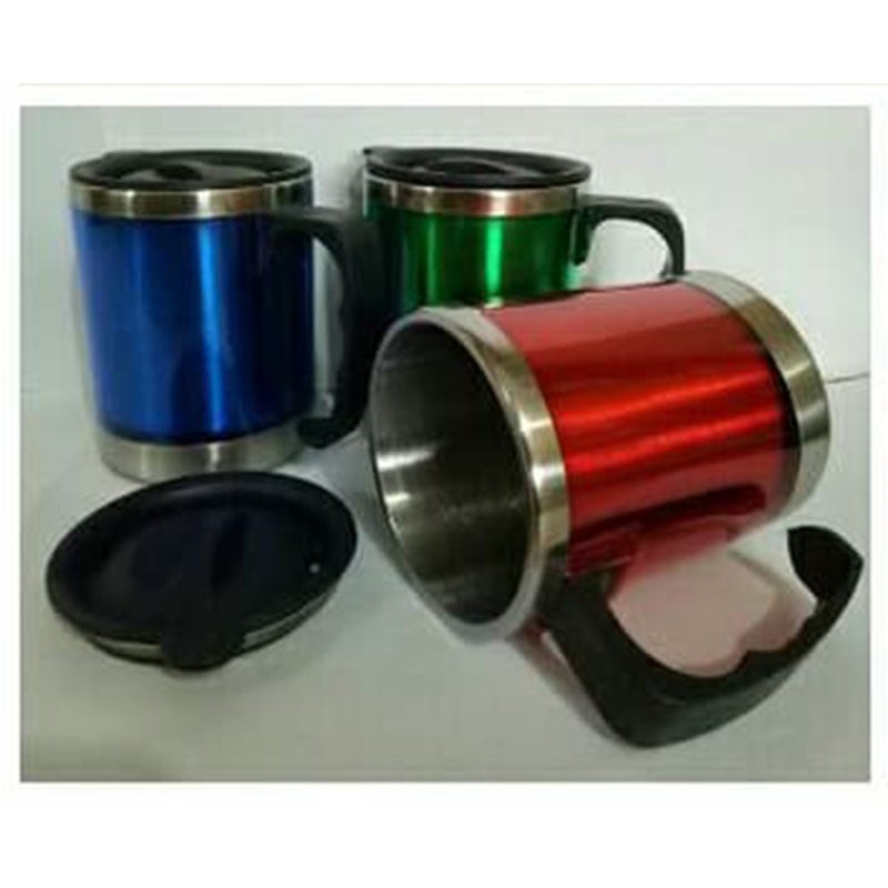 Termos Mug Travel Stainless Steel Gelas 400ml