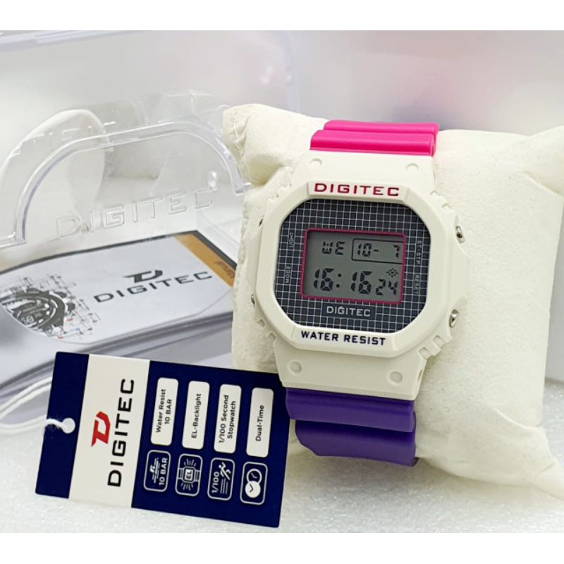 JAM TANGAN DIGITEC 6024 RUBBER DIGITAL ORIGINAL