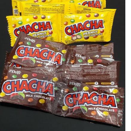 

3.3 SALE Chacha Renceng - 10 X 7gr - Delfi Chacha Milk - Peanut - Cokelat Delfi Cha Cha Coklat