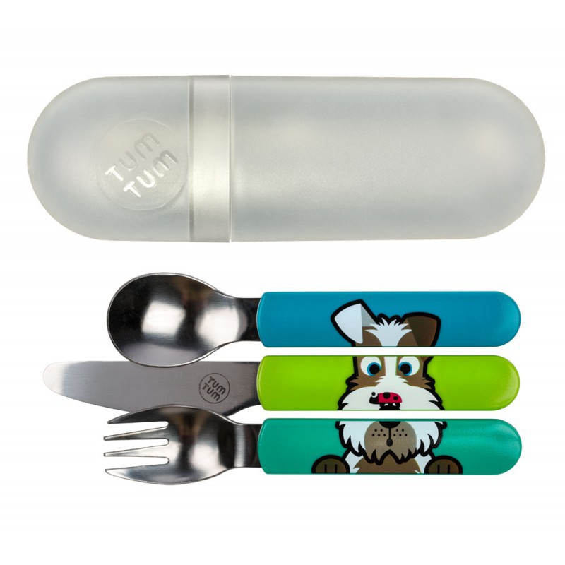 Tum Tum Travel Cutlery Set - Scruff