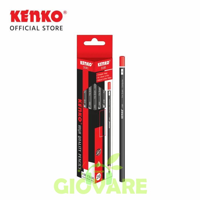 

PENSIL 2B KENKO 3181 ORIGINAL SEGITIGA | GIOVARE