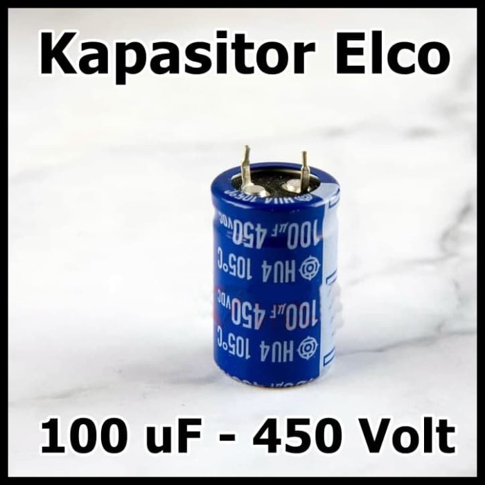 ELKO Audio Kapasitor Elco 100uf 450v Capacitor Elko 100 uf 450 Volt