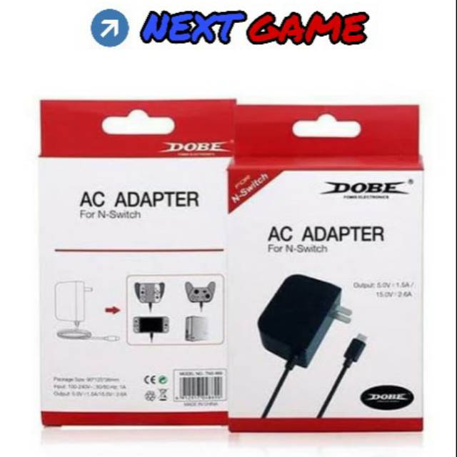 Dobe AC Adapter for Nintendo Switch