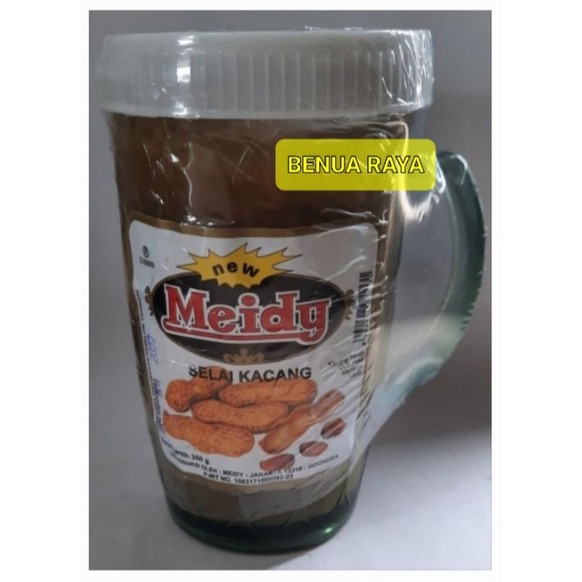 

Selai Roti Meidy Rasa Kacang 380gr