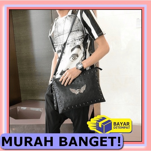 New Arrival  Handbag Pria Lv Poche Documen Hand Bag Mini Selem UO262 Tas Clutch Handbag Tas Selem