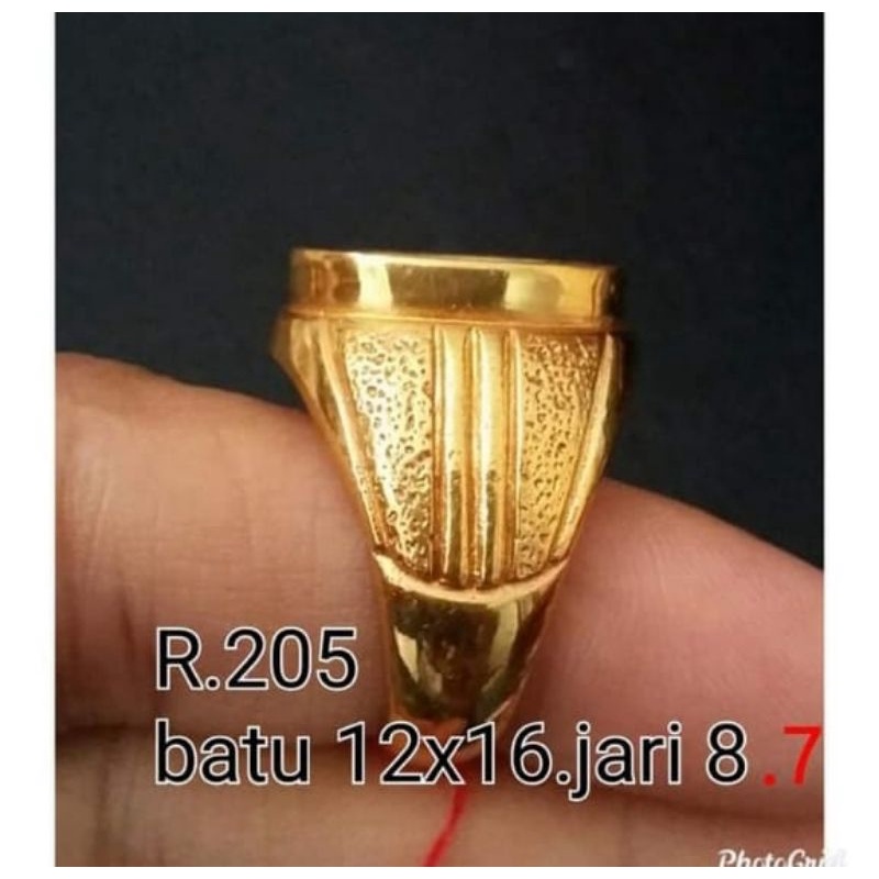 Ikat ring emban perunggu model eropa