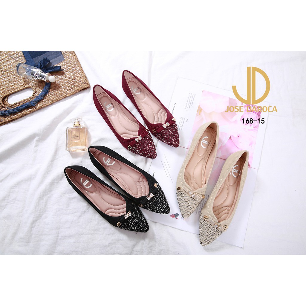 SEPATU WANITA-SEPATU IMPORT-JOSE DAROCA Flats Shoes Series # 168-15