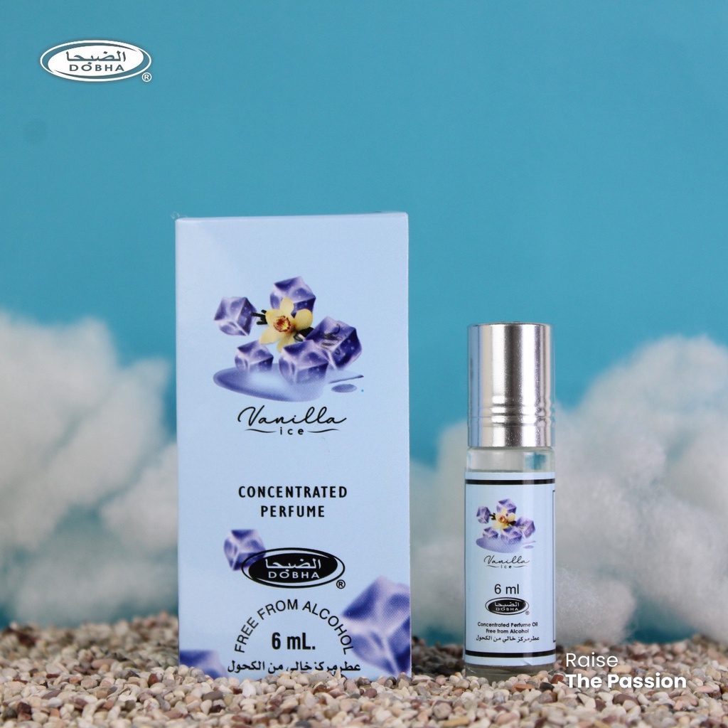 Dobha Parfum VANILLA ICE - Parfum BPOM Halal Pria dan Wanita Wangi Tahan Lama (Unisex)
