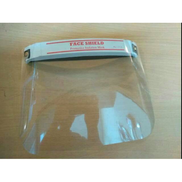 APD Penutup Wajah FACE SHIELD Protective Isolation Mask MASKER WAJAH BENING