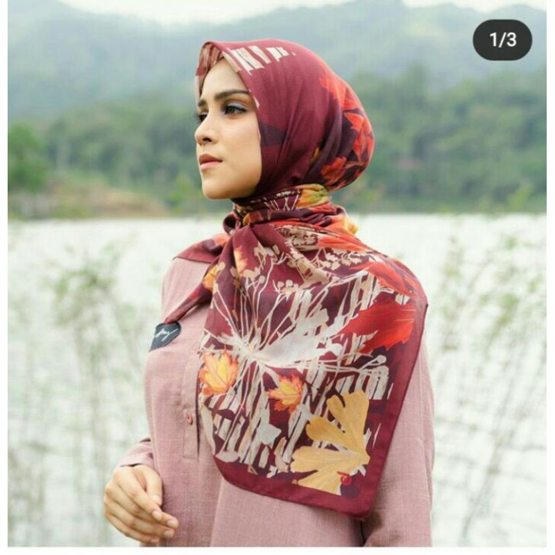 kerudung segi empat deenay ori