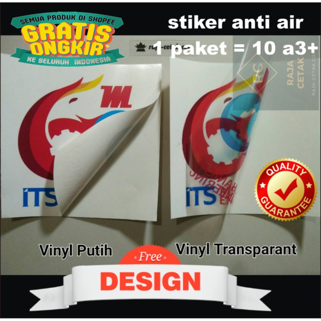 TRS Sticker Tumblr Transparant Stiker Transparan Shopee Indonesia