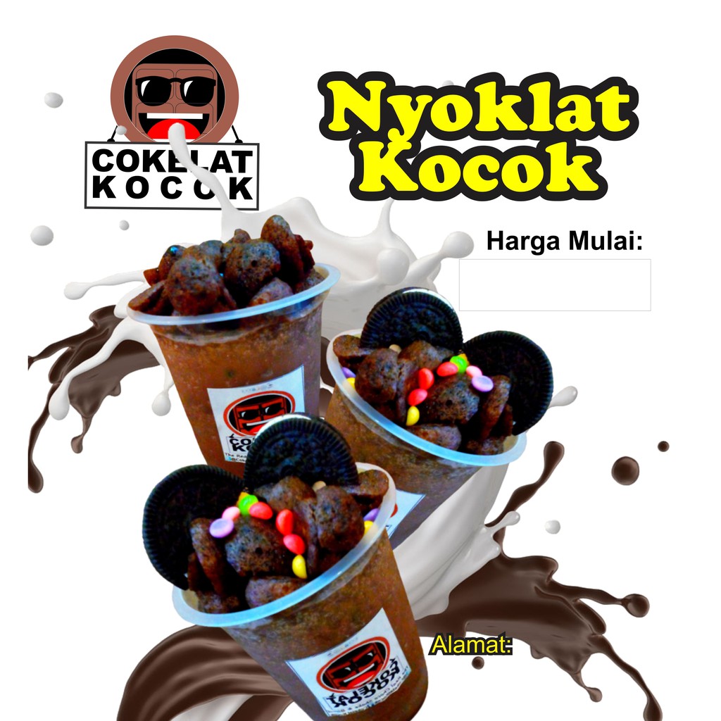 

Bubuk minuman chocolate drink Cokelat Kocok Nyoklat by request
