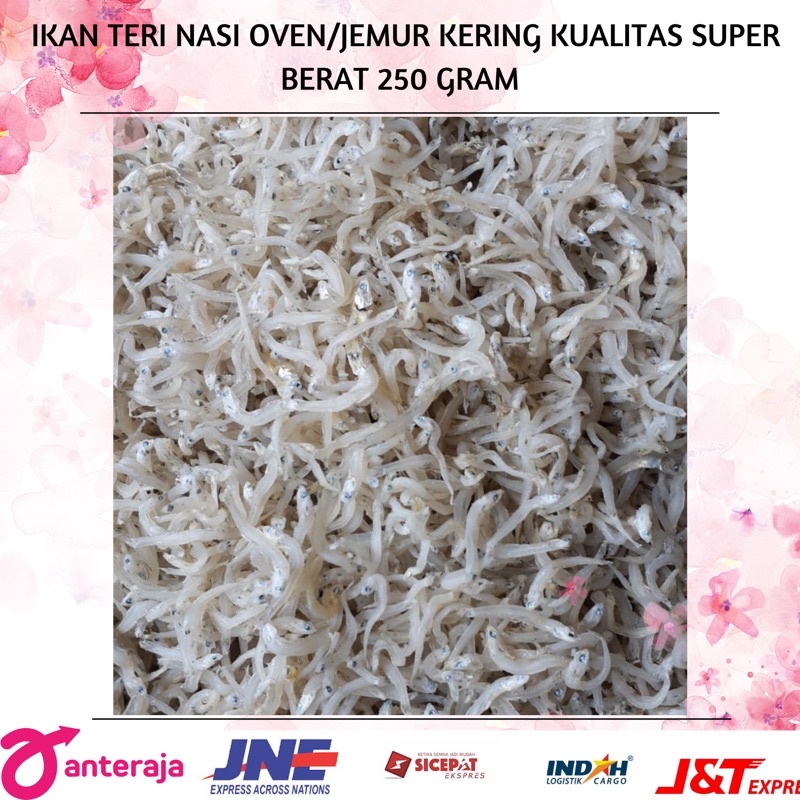 

IKAN TERI TAUGE ATAU TERI NASI PUTIH KERING OVEN KUALITAS SUPER DARI TANJUNG PINANG BERAT 250GRAM