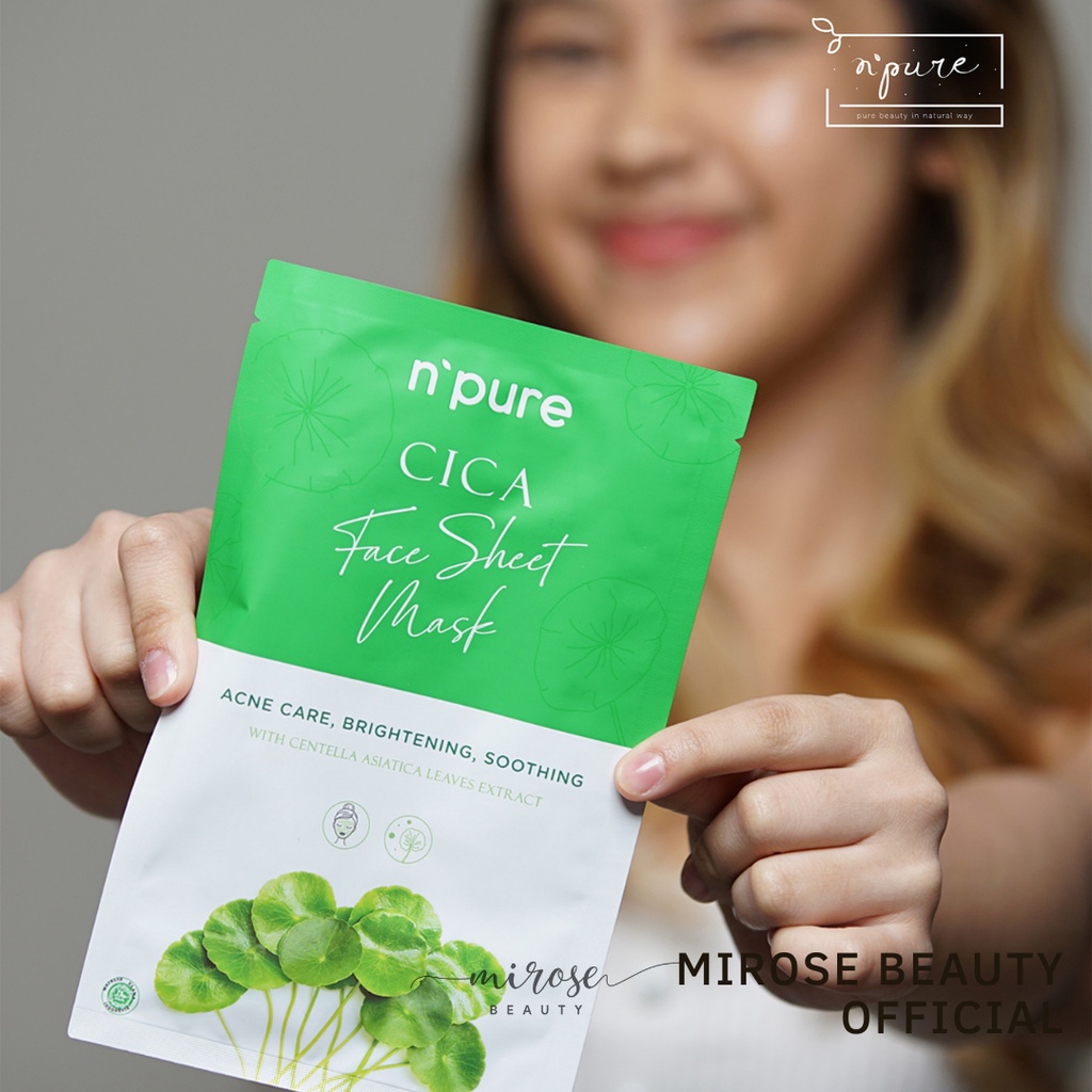 NPURE Centella Asiatica SHEET MASK