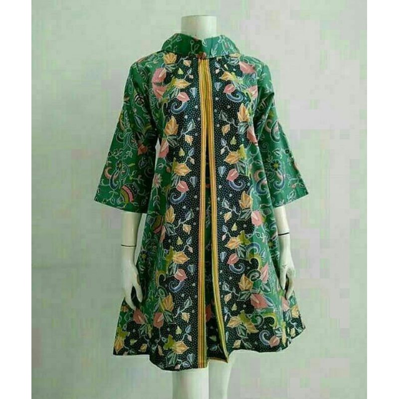 ATASAN TUNIK BATIK GENTONG CIBULAN UNGGUL JAYA SIDE ALL SIDE