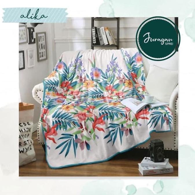SELIMUT KINTAKUN MICRO FLANEL 160 X 200 ALIKA / SELIMUT DEWASA