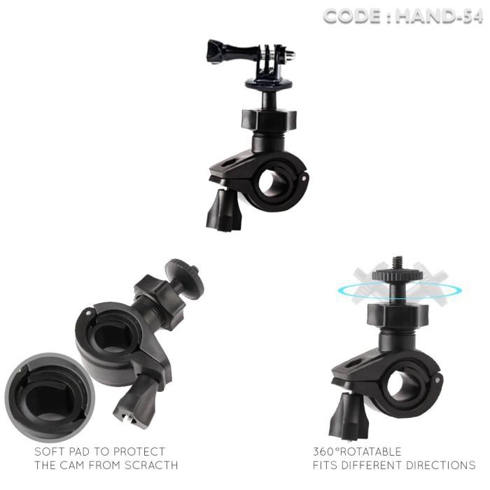 Handlebar Bike Seat post Roll Cage Mount handle camera sepeda keren