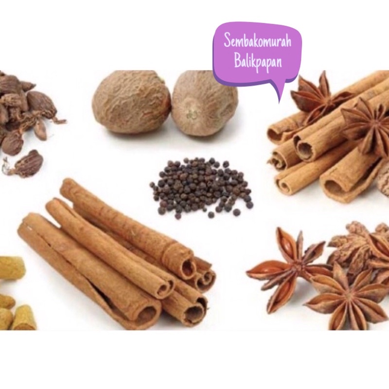 

bumbu rempah/kapulaga/cengkeh/jintan/adas