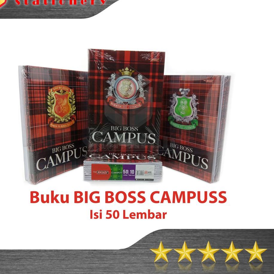

Terbaru Z06KH Buku Tulis Sidu Big Boss Campus Isi 50 Lembar / Bigboss Campuss 50 Lbr / Buku Ukuran Boxy B5 50 J51 Laris