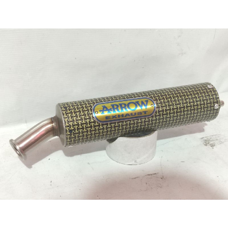SILENCER KNALPOT ARROW CARBON KEVLAR UNTUK KNALPOT 2 TAK RX KING RGR NSR NINJA R RR SS
