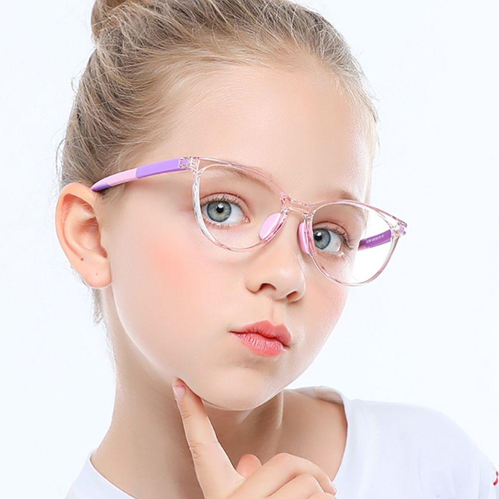 Lily Kacamata Anak Fashion Kelas Online Komputer Bingkai Ultra Ringan