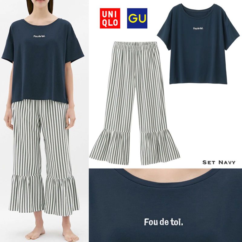 G** by unq set pajamas flare set