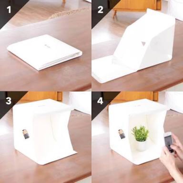 MINI STUDIO FOTO / MINI STUDIO FOTO BOX PORTABLE LIPAT