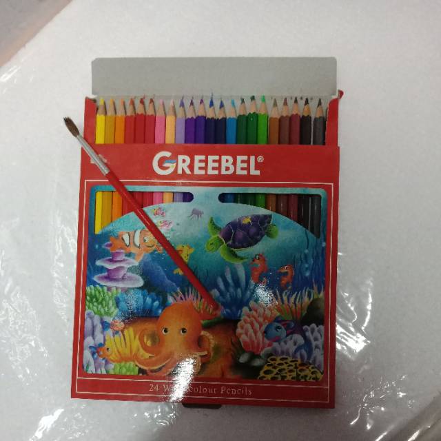 

Pensil Warna Greebel 24 Watercolour Free Kuas