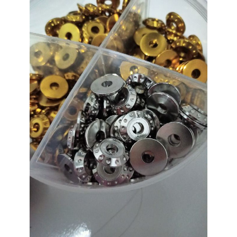 ring probolt silver 10 ring baut 10 original heng harga satuan