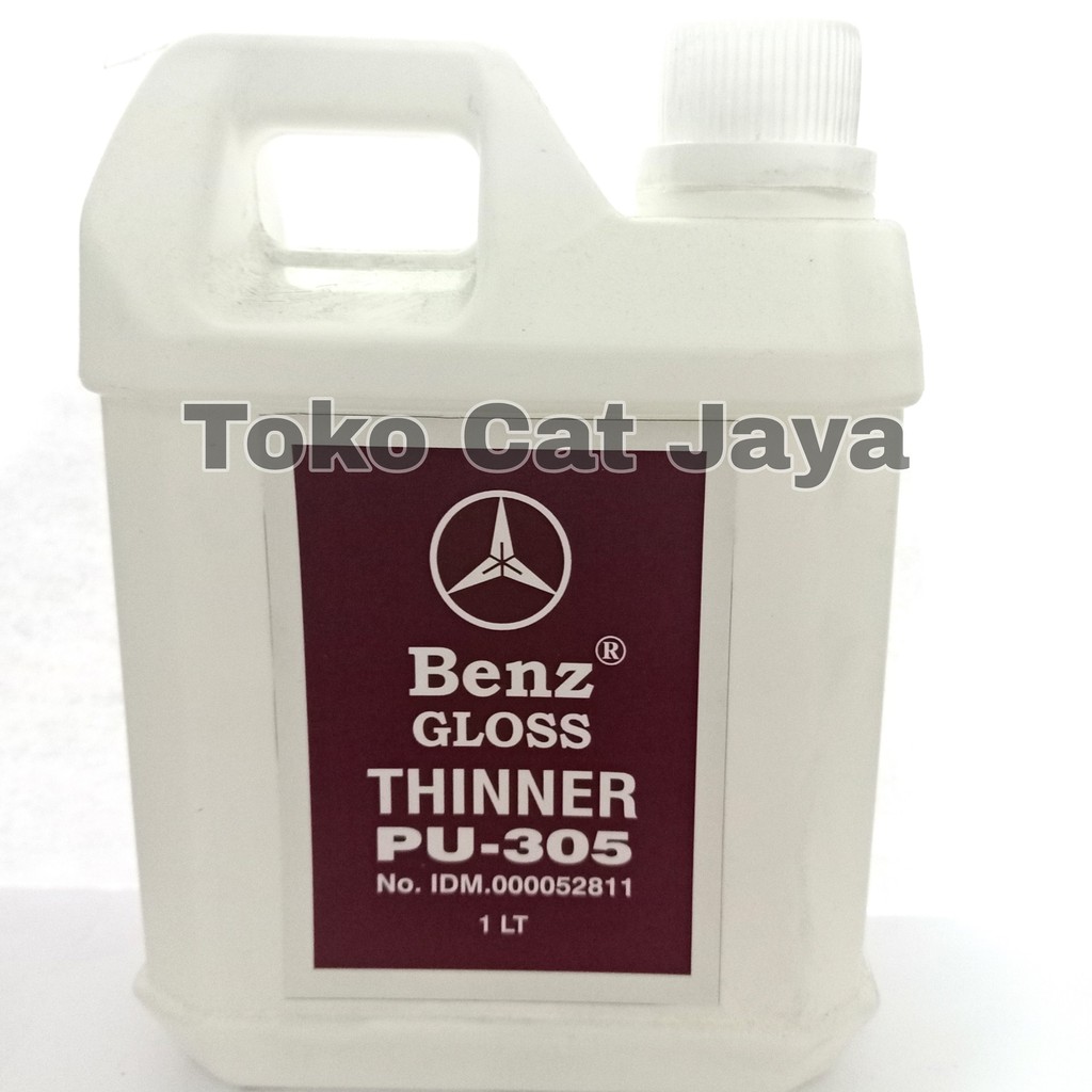 THINNER PU BENZ GLOSS 1 Liter / Pengencer cat / Tiner 305