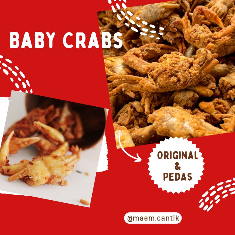 

Baby Crabs Daun Jeruk/Rajungan/Snack Seafood