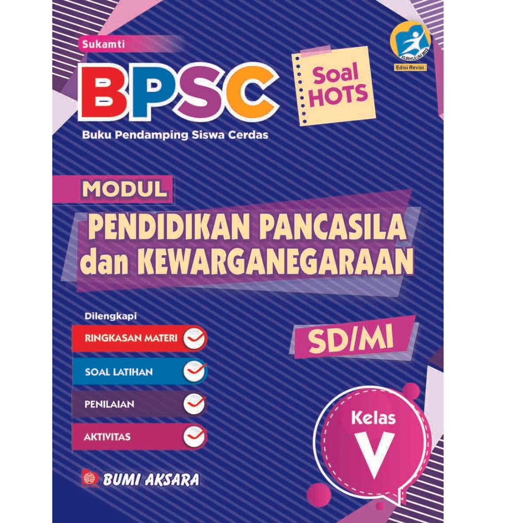 PPKN Kelas V SD/MI Modul BPSC [ K13-Rev ]