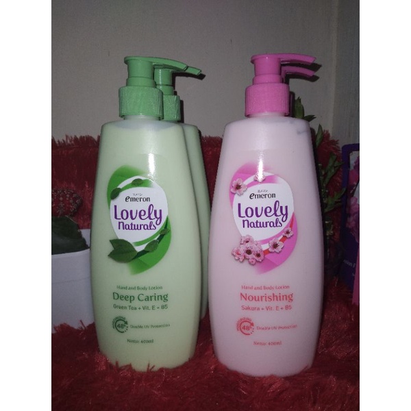 body lotion emeron pump 400ml